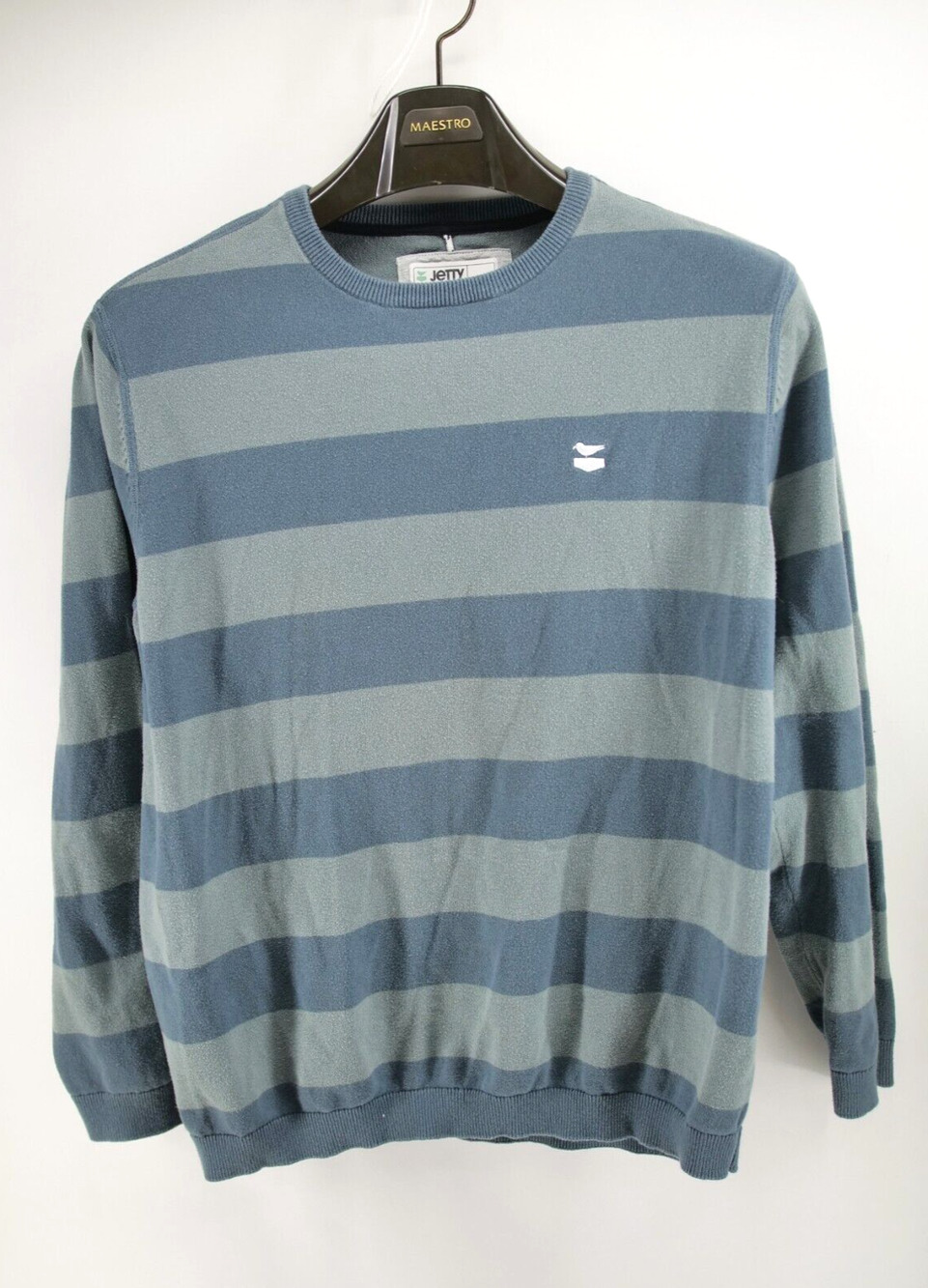 Jetty Sweatshirt Mens Size Medium Green Blue‎ Pullover Colorblock